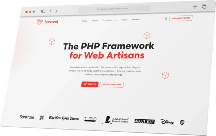 Laravel web developer