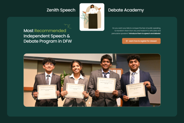 Zenith Speech & Debate Academy_Banner